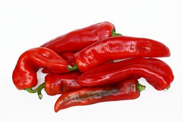 red peppers as tasty vegetable