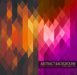 Sophisticated hipster abstract grunge background