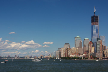 Obraz premium New York Harbor Scene