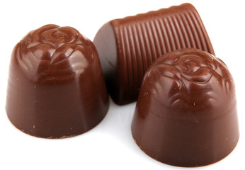 Chocolate Isolated On A White Background