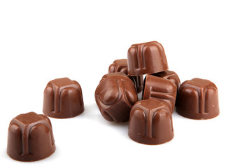 Chocolate Isolated On A White Background