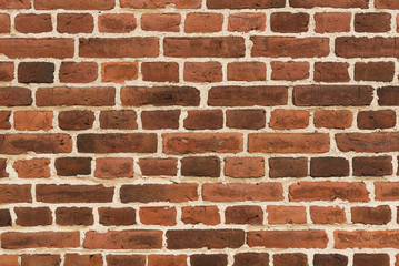 Background of vintage brick wall  closeup