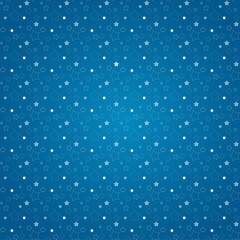 The Christmas stellar background