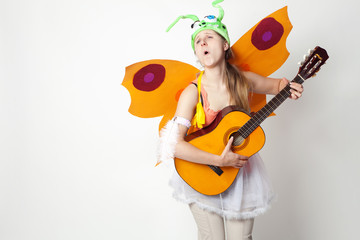 singender Schmetterling