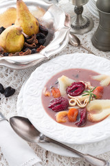 Czernina  is a Polish soup