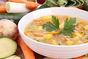 bowl of soup