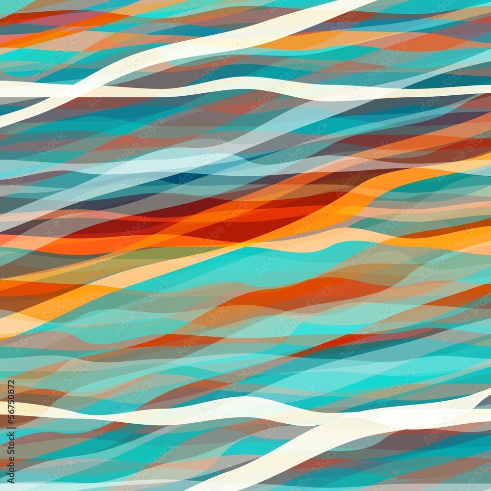 Poster Abstract Wavy Background