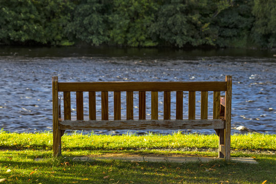 A BENCH BY THE SPEY
