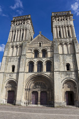 Fototapeta na wymiar Kościół Świętej Trójcy, Abbaye-aux-Dames, Caen, Norma