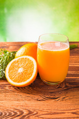 juice on wood