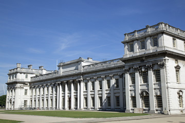 Fototapeta na wymiar Old Royal Naval College w Greenwich, Londyn, Polen