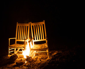 Chairs Afire