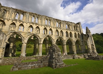 Obraz premium Rievaulx Abbey (Yorkshire, Uk)