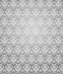Grey seamless ornament