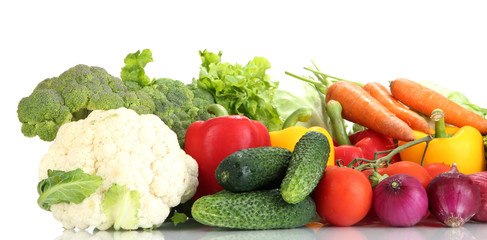 Fresh vegetables close up