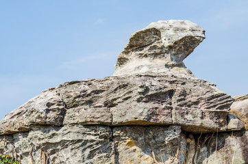 Amazing Shape of Rock at Pa Hin Ngam National Park