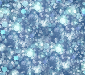 Abstract blue background with particles