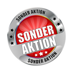 Bügel Button Metall Sonder Aktion