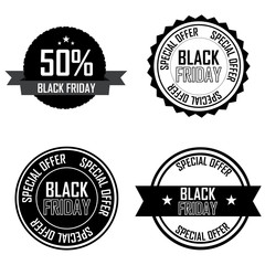 Black Friday labels