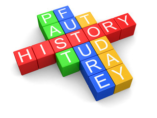 History crossword (clipping path included)