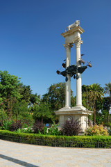 Obraz premium Séville - Monument à Christophe Colomb