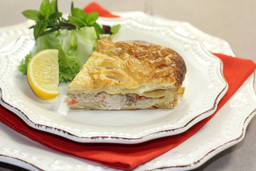 tourte à la volaille