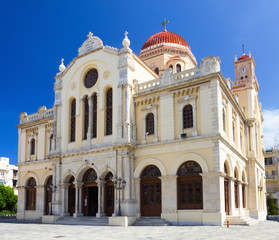 Fototapeta na wymiar Agios Minas church