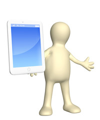 Puppet with smart phone