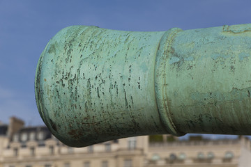 Cannons in Les Invalides, Paris, Ile de France, France