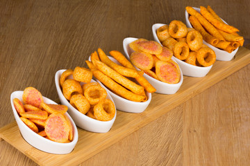 Delicious snack chips