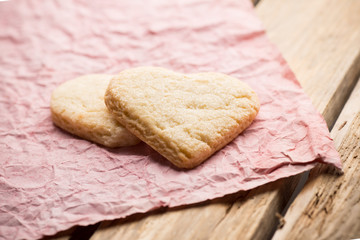 Cookie hearts.