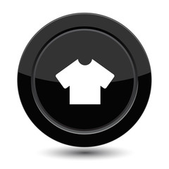 Button with T-shirt