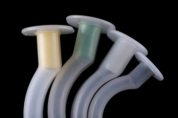 Four Oropharyngeal airways