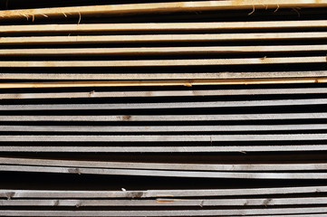 Fototapeta premium alter holzstapel