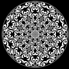 Rose Window with Holy Cross symbols