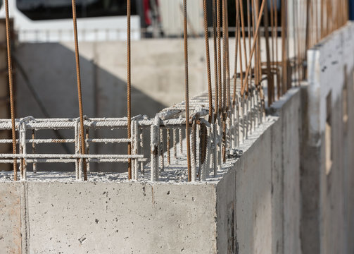 Moniereisen im Beton