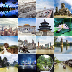 Fototapeta premium China - collage