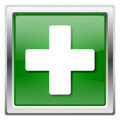 Obraz premium Medical cross icon