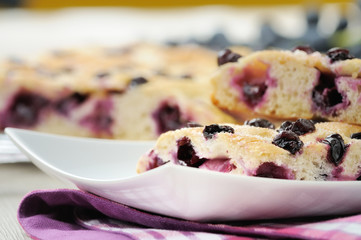 Focaccia con uva