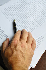 Signer une convention