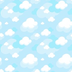 Obraz premium clouds pattern