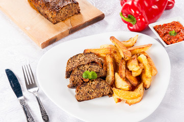 Lamb meal