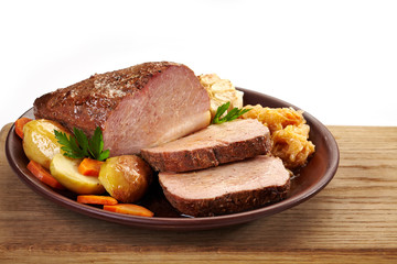 Roast pork