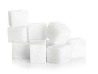 Studio photography of a lump sugar