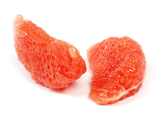 halves grapefruit