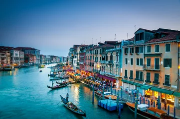 Door stickers Venice 221- Grand Canal venice Colorful