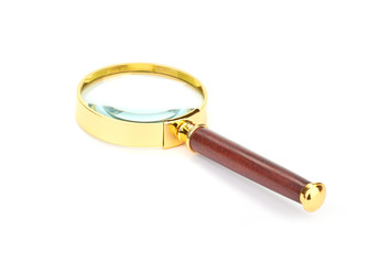 Retro magnifying glass