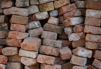 Pile of bricks