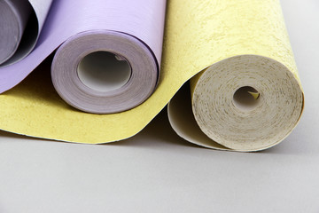 Wallpapers on grey background