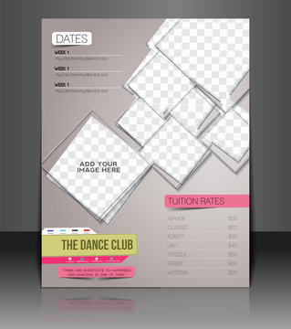 Dance Club Back Flyer & Poster Cover Template